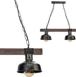 Lampa wisząca Milagro Skandynawska lampa wisząca do jadalni Milagro FARO drewniana MLP6242