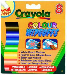  Crayola Markery do białej tablicy 8 szt. - 8223