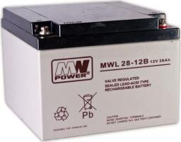 MW Power Akumulator 12V/28Ah (MWL28-12B)