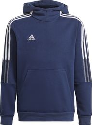 Adidas Bluza adidas TIRO 21 Sweat Hoody Junior GK9680 GK9680 granatowy 140 cm