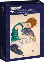 Bluebird Puzzle Puzzle 1000 Siedząca kobieta, Egon Schiele, 1917