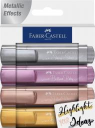  Faber-Castell Zakreślacz metaliczny 4 kolory FABER CASTELL