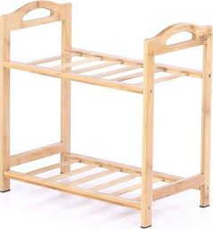 AmeliaHome Półka na buty Vetter 2-poziomowa 45X25X45