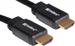 Kabel Sandberg HDMI - HDMI 1m czarny (508-97)