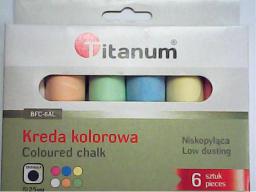 Titanum TITANUM Kreda chodnikowa 6 kolorów - 109668