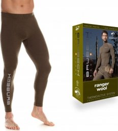 Brubeck LE12410 Spodnie męskie RANGER WOOL khaki XL