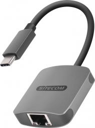 Karta sieciowa Sitecom CN-376 USB-C - RJ-45 1 Gb/s szary (001901160000)