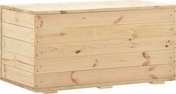 vidaXL Skrzynia, 100x54x50,7 cm, lite drewno sosnowe