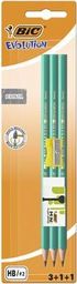  Bic Ołówek BIC Evolution Original 650 HB Zestaw Blister 3+1+1szt