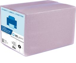 MD Labels Papier samoprzylepne 105x148mm 1000ark A4 mat