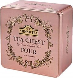 BIG-ACTIVE Zestaw herbat w puszce Ahmad Tea London Tea Chest Four 40 torebek