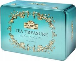 BIG-ACTIVE Zestaw herbat w puszce Ahmad Tea London Tea Tea Treasure 60 torebek