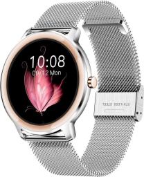 Smartwatch Rubicon RNBE66 Srebrny  (RNBE66SIBX05AX)
