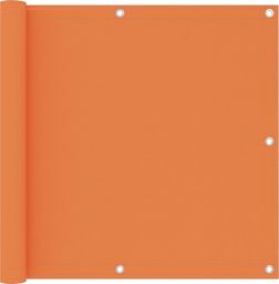  vidaXL Parawan balkonowy, pomarańczowy, 90x300 cm, tkanina Oxford