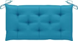  vidaXL Poduszka na ławkę ogrodową, jasnoniebieska, 100x50x7cm, tkanina