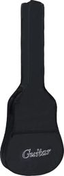  vidaXL Pokrowiec na gitarę klasyczną 1/2, czarny, 95x36,5 cm, tkanina