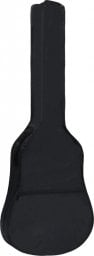  vidaXL Pokrowiec na gitarę klasyczną 1/2, czarny, 95x36,5 cm, tkanina