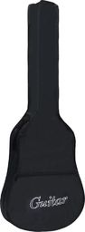 vidaXL Pokrowiec na gitarę klasyczną 3/4, czarny, 99,5x36,5cm, tkanina