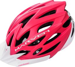  Meteor KASK ROWEROWY METEOR MARVEN coral/white L