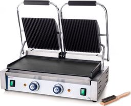 Grill elektryczny Hendi Kontakt grill kontaktowy góra ryflowana dół gładki 3600W - Hendi 263808 Kontakt grill kontaktowy góra ryflowana dół gładki 3600W - Hendi 263808