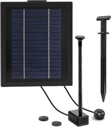  Uniprodo Fontanna do oczka wodnego stawu solarna z baterią LED 250 l/h 0.75 m 3 W Fontanna do oczka wodnego stawu solarna z baterią LED 250 l/h 0.75 m 3 W