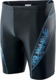  AquaWave Kąpielówki męskie Barid czarno-niebieskie rozmiar L