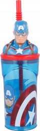 Marvel Butelka z ustnikiem niebieska 360 ml