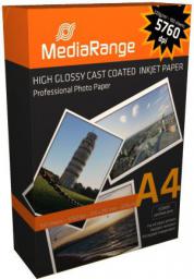  MediaRange Papier fotograficzny do drukarki A4 (MRINK103)