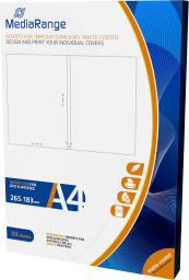 MediaRange Wkładki do pudełek DVD slim 50 sztuk (MRINK122)