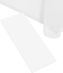Mata podłogowa Springos Mata pod krzesło, fotel biurowy 180x140x0,05cm podkładka na biurko mleczna UNIWERSALNY