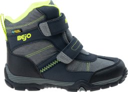 Bejo OBUWIE CLASSIC BATHURSTI JR BLACK/MID GREY/LIME 32
