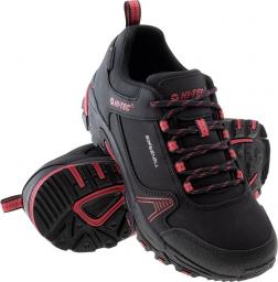 Buty trekkingowe damskie Hi-Tec Hapiter Low czarno-czerwone r. 37