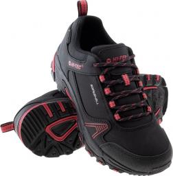 Buty trekkingowe damskie Hi-Tec Hapiter Low czarno-czerwone r. 36