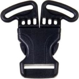 Duraflex Klamra 3 punktowa 25mm plastik Czarna