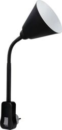 Lampka wtykowa do gniazdka Paulmann Lampa wtyczkowa Junus E14 Czarny elastyczne ramię
