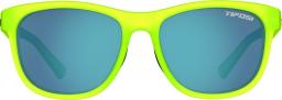  TIFOSI Okulary Swank Satin Electric Green (1 szkło Smoke Bright Blue 11,2% transmisja światła)