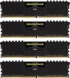 Pamięć Corsair Vengeance LPX, DDR4, 64 GB, 3200MHz, CL16 (CMK64GX4M4E3200C16)