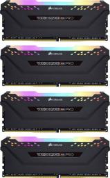 Pamięć Corsair Vengeance RGB PRO, DDR4, 32 GB, 3600MHz, CL16 (CMW32GX4M4D3600C16)