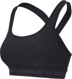 Under Armour Under Armour Crossback Mid Bra 1361034-001 czarne S