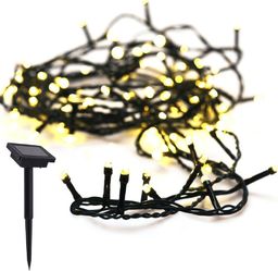 ProGarden Lampki SOLARNE ogrodowe do ogrodu 50x LED lampka ekologiczna 7m