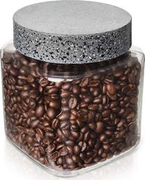  Orion Pojemnik szklany kuchenny słój słoik kwadratowy 1L GRANIT na makaron płatki kawę produkty sypkie
