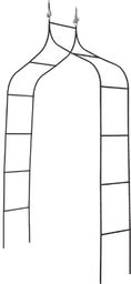 Orion Pergola OGRODOWA łukowa drabinka metalowa na kwiaty róże pnącza 150x240 cm