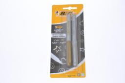  Bic MARKER PERMANENTNY BIC MARKING ZŁOTY SREBRNY BLISTER 2 SZT - 900340