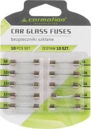 Carmotion Bezpieczniki szklane 32mm, 10 szt