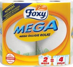 Foxy Foxy Ręcznik Mega Długie Rolki 2 rolki