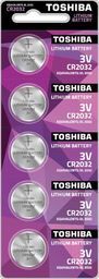  Toshiba Bateria CR2032 5 szt.