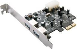 Kontroler Longshine PCIe x1 - 2x USB 3.0 (LCS-6380)