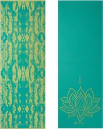  Gaiam Mata do jogi dwustronna turkusowa 6 mm