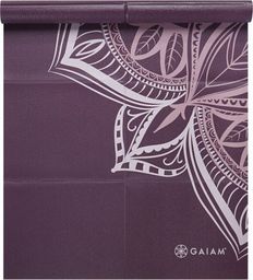  Gaiam Mata do jogi składana fioletowa 2 mm