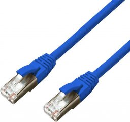  MicroConnect CAT6A S/FTP 1m Blue LSZH
